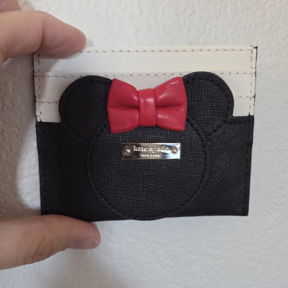 Kate Spade Disney Minnie Mouse Card Holder Wallet